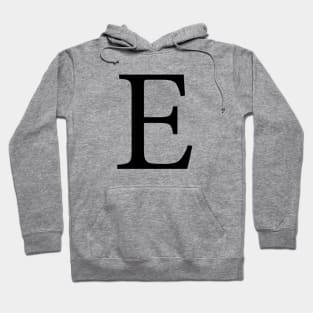 Black Epsilon Hoodie